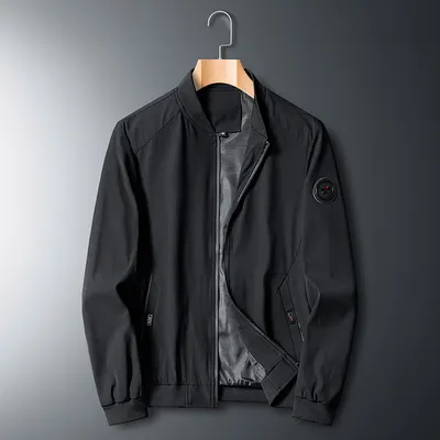 Plus Size Jacket Men's Spring And Autumn Baseball Uniform