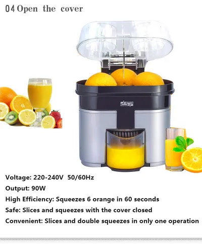 Two packed orange juice extractors