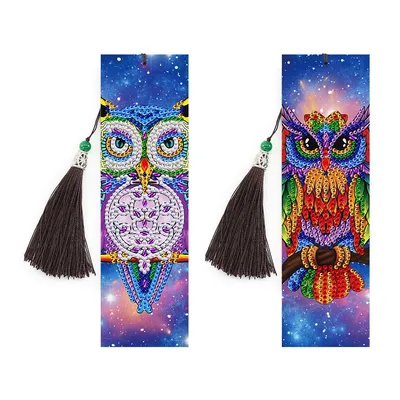 5D Diamond Painting Creative Bookmarks Peacocks
