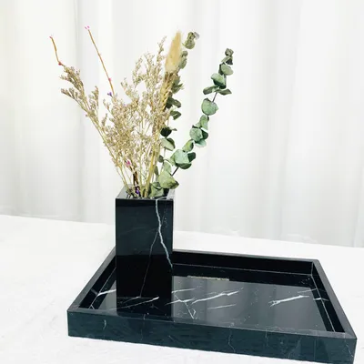 Model Room Bathroom Hydroponic Green Plant Vase