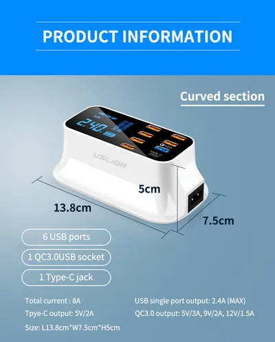 شريط الطاقة الرقمي الذكي PD18W