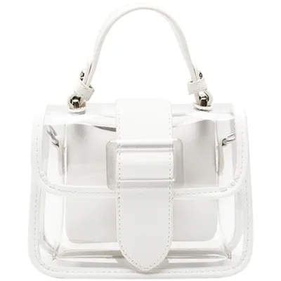 Ladies pvc transparent bag