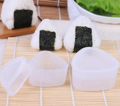 Home Simple Triangle Rice Ball Mold Set