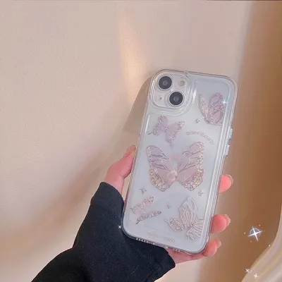 Fashion Simple Butterfly Pattern Phone Case