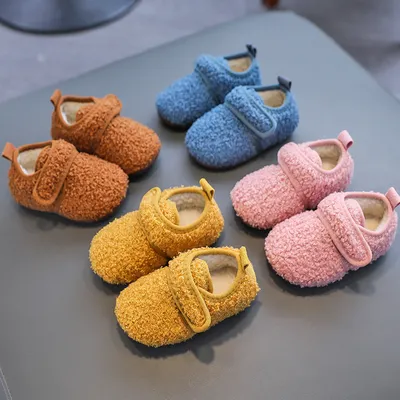 Creative Solid Color Bag Root Non-slip Baby Soft Sole Toddler Shoes