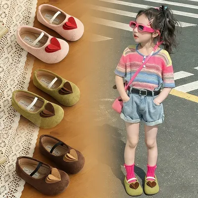 2026 Spring New Kids Loafers, Cute Princess Leather Shoes, Casual Dance Flat Shoes For Toddler Baby Girls