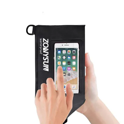 PVC touch screen waterproof messenger bag