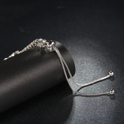 Light luxury micro-inlaid zircon bracelet