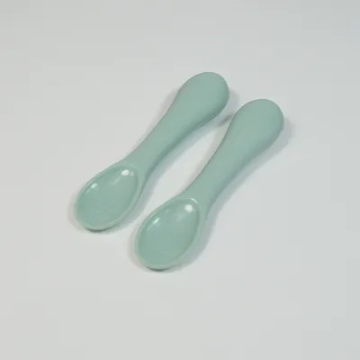 Children's  Training Auxiliary FoodShort Handle Spoon Set