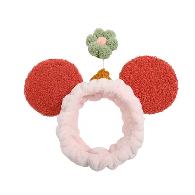 Cute female face wash hair band