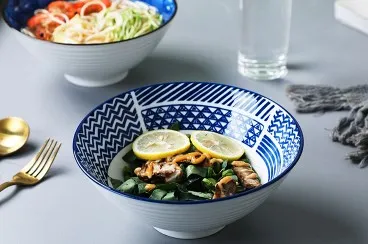 Household Ceramic Soup Large Bowl