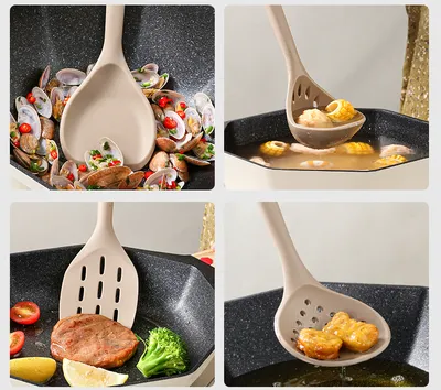 Non-stick Silicone Spatula Household High Temperature Set