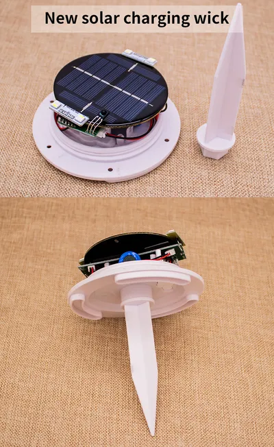 مصباح أرضي للحديقة، مزود بمصباح LED كروي مضيء يعمل بجهاز تحكم عن بعد، مصباح أرضي خارجي للحديقة بـ 16 لونًا