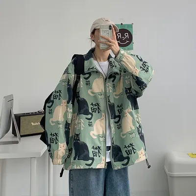 Ins All-matching Jacket Loose Hong Kong Style Casual Handsome Top