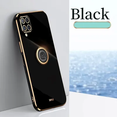 Electroplating Ring Bracket Shockproof Phone Case