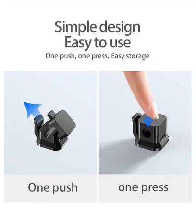 Data Cable Desktop Wall Stickers Without Punching For Fixed Storage