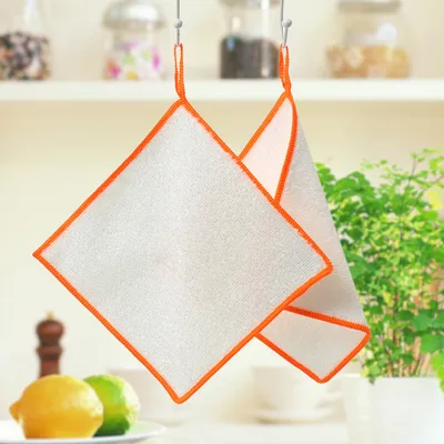 Non-Stick Oil Thickened Bamboo Fiber Dish Towel
