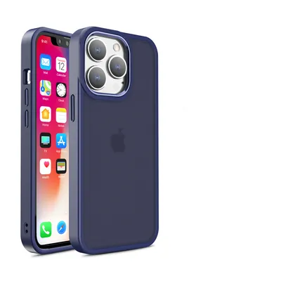 Phone Case Frosted Metal Lens Frame