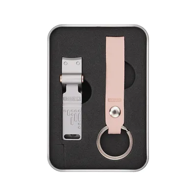 Stainless Steel Powder Die-cast Nail Clippers Large Opening Anti-splash