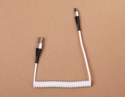 Mobile Phone Charging Spring Wire For Apple Android TYPE-C