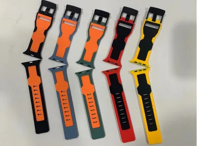 Suitable For Lwatch Strap Meteorite UAG Strap Two Color Strap