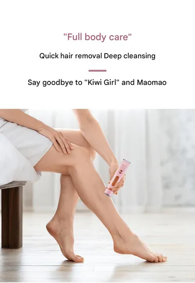 Women's Hair Trimmer, Baby Hair Clipper, Women's Pubic Hair Trimmer, Hair Removal Device, Dry And Wet Use