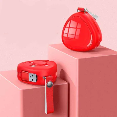New Stretch One Drag Three Data Line Enterprise Small Gift Fast Charge Three In One Charging Line To Receive Stretch Data Line