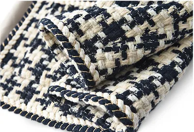 Houndstooth Small Fragrance Jacket Women Clothing