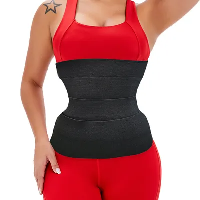 Snatch Me Up Bandage Wrap Waist Trainer Shaperwear Belt Women Slimming Tummy Belt Corset Top Stretch Bands Cincher Body Shaper