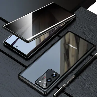 SamsungAnti-Peeping Magneto Phone Case HD Double-sided Glass Anti-fall Protective Case