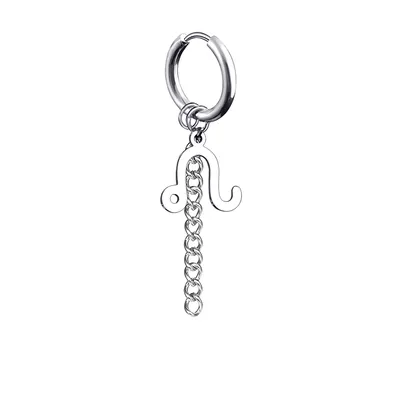 12 constellation earrings for men