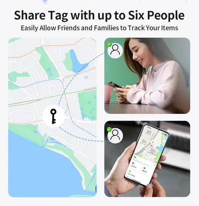 Smart Anti-Loss Tracker, Bluetooth Item Locator For Keys, Luggage & Pets