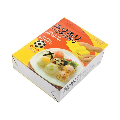 Spherical rice ball mold hand-held meatball maker