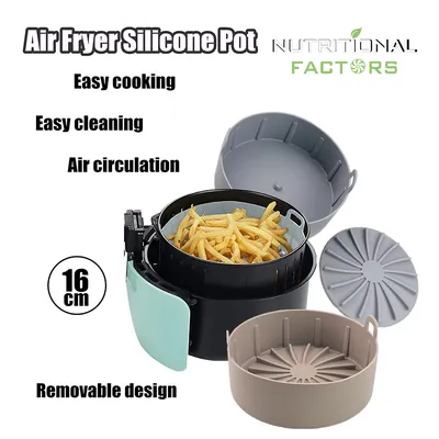 Air Fryer Silicone Pot Multifunctional Air Fryers Oven Accessories