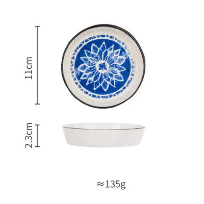 Creative New Bone China Disc Tableware