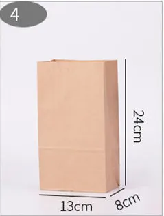 100 pcs Paper bags for Kraft refrigerator