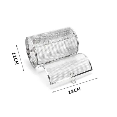 Oven Accessories Grilled Chicken Rack Rotating Cage Grill