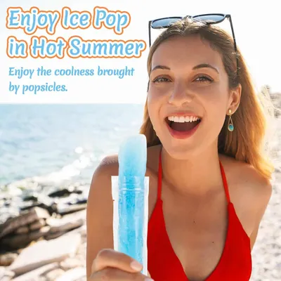 Party - 320 Popsicle Bags  2 Orange Funnels 1 Set