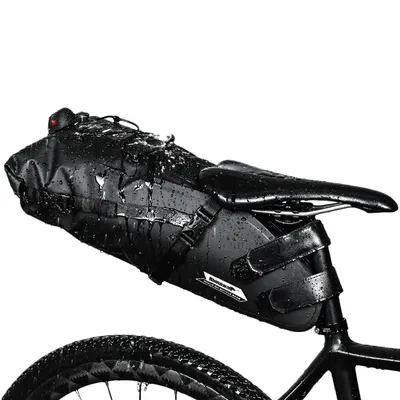 Fully waterproof bicycle saddle