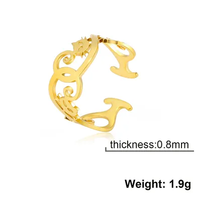 Women's Stainless Steel Versatile Ring