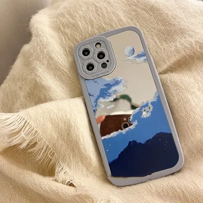Dream Mirror Cloud Silicone Phone Case