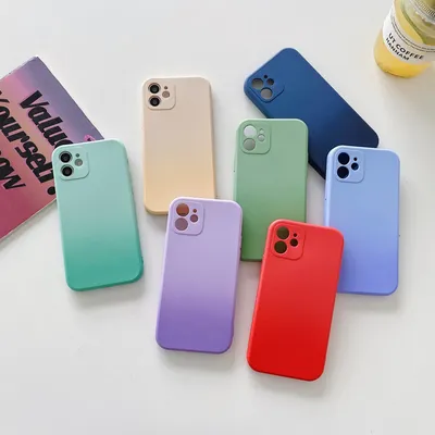 Suitable Mobile Phone Case Color Silicone