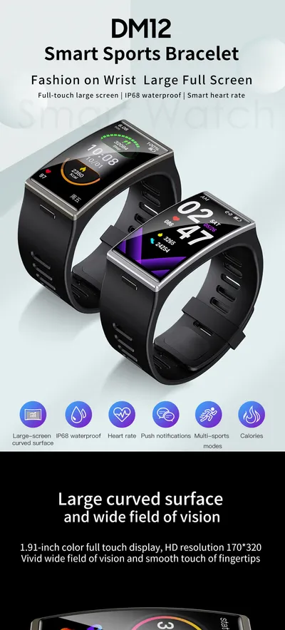 Men's smart bracelet watch