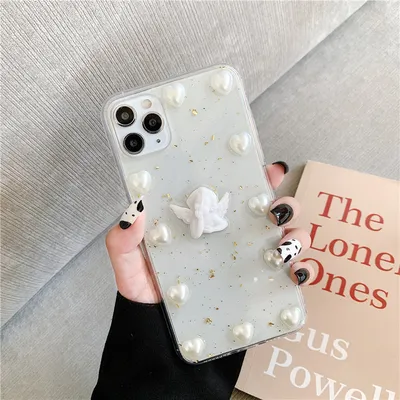 Ins Three-dimensional Angel Phone Case