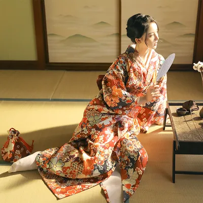 Sakura Japanese Women In Kimono Photography