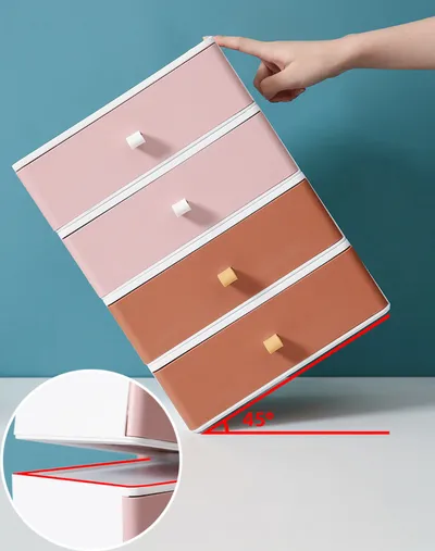 Hot Selling Cosmetics Home Storage Plastic Box