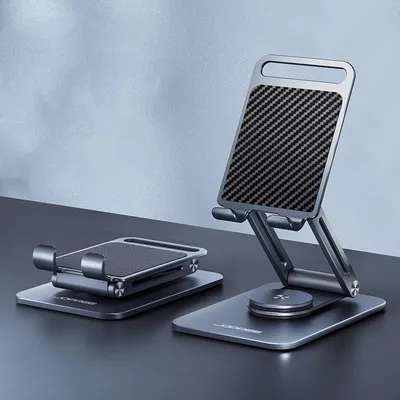 Desktop Minimalist Aluminum Rotatable Phone Holder