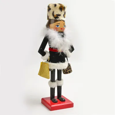 Christmas Party Supplies European Girl Nutcracker Soldier Doll
