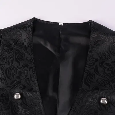 Spring And Autumn Punk Men's Clothing Solid Color Formal Wear Slim Men's Casual Vest