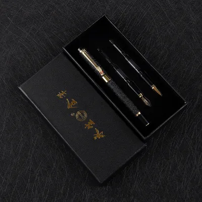 Immortal Fountain Pen Faucet Signature Pen Student Office Metal Iridium Nib